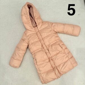 GAP Light Pink Hooded Puffer Coat